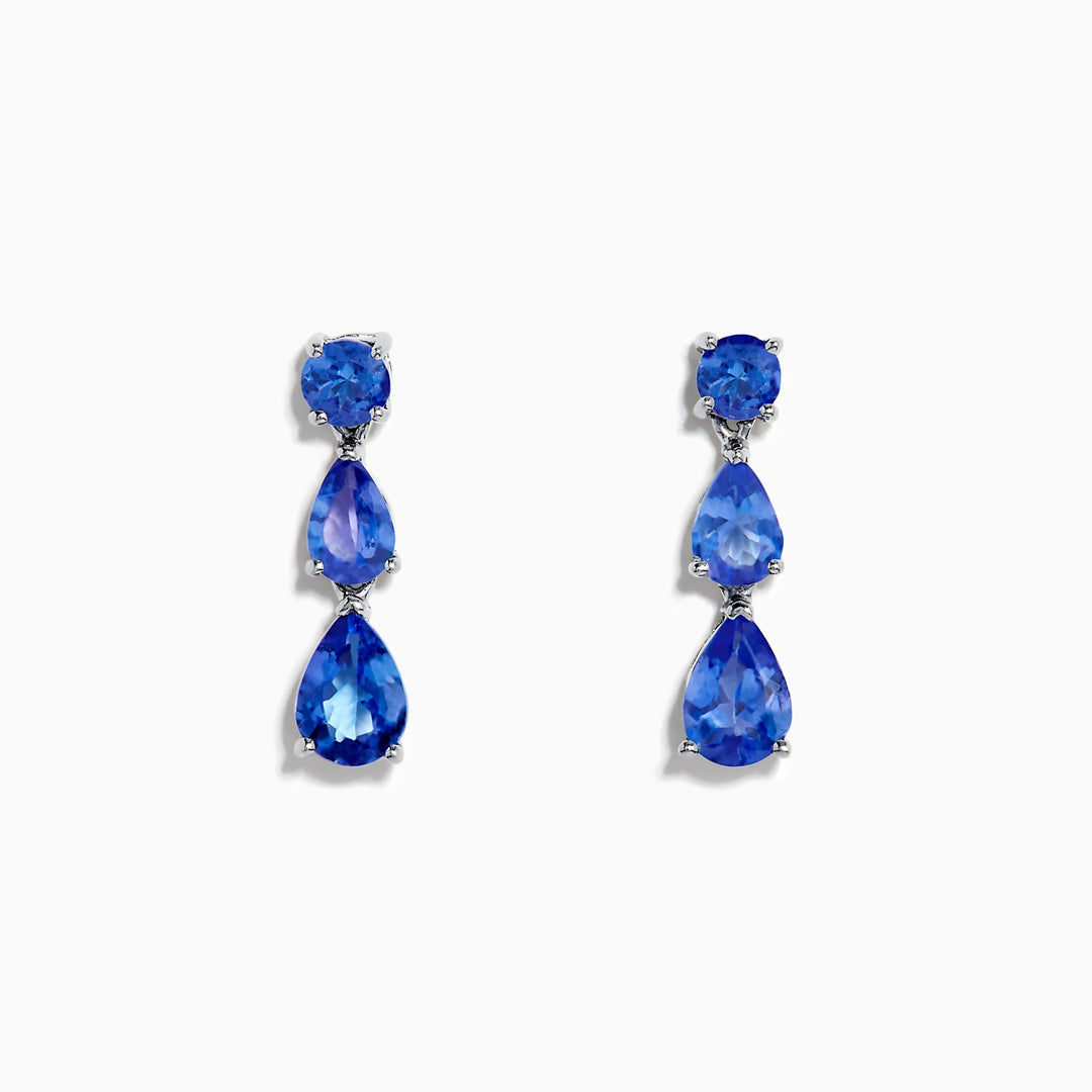 Amaia - Tanzanite Earrings - Raphana Jewellery