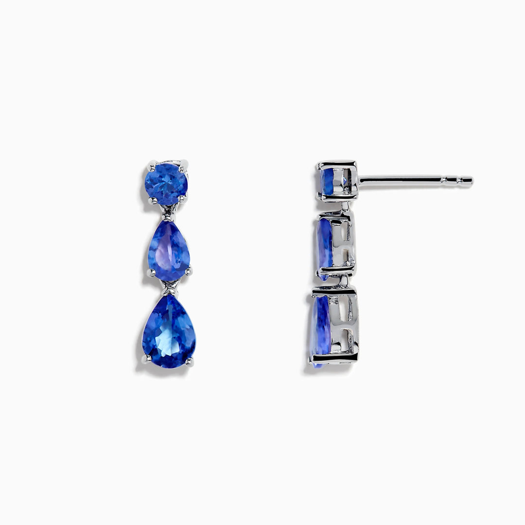 Amaia - Tanzanite Earrings - Raphana Jewellery