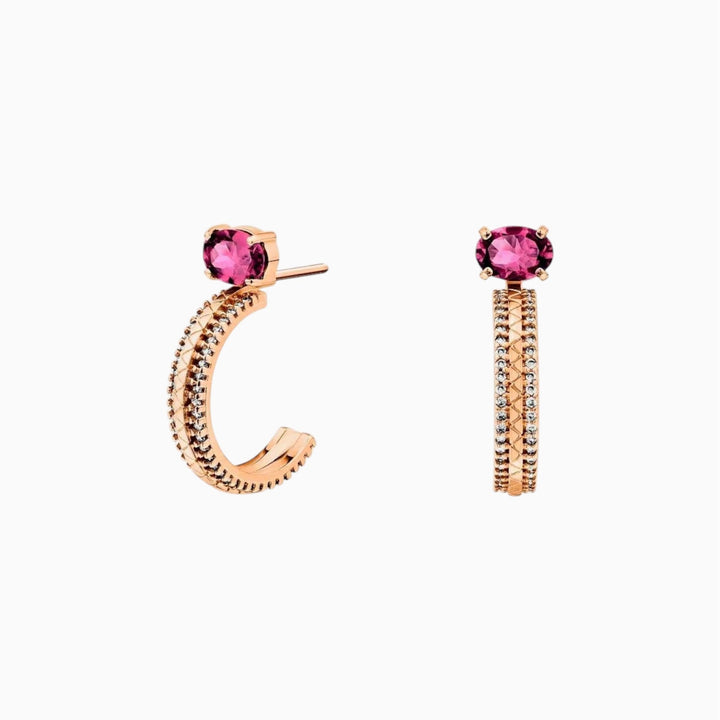 Amora Ruby Earrings Collection 18K Gold - Raphana Jewellery