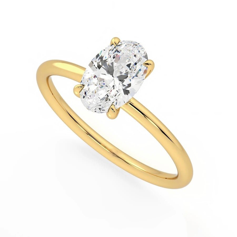 Bristol - Natural Diamond Ring - Raphana Jewellery