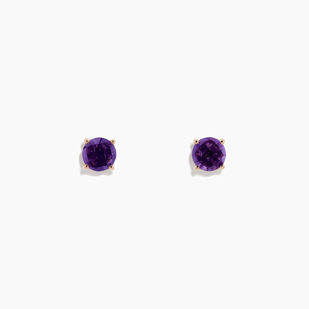 Daisy - Amethyst Earrings - Raphana Jewellery