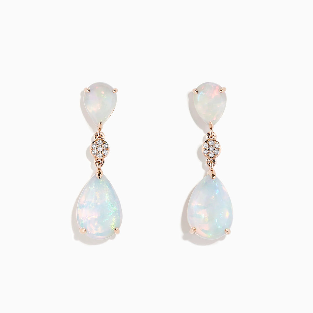 Eliza - Opal Earrings - Raphana Jewellery