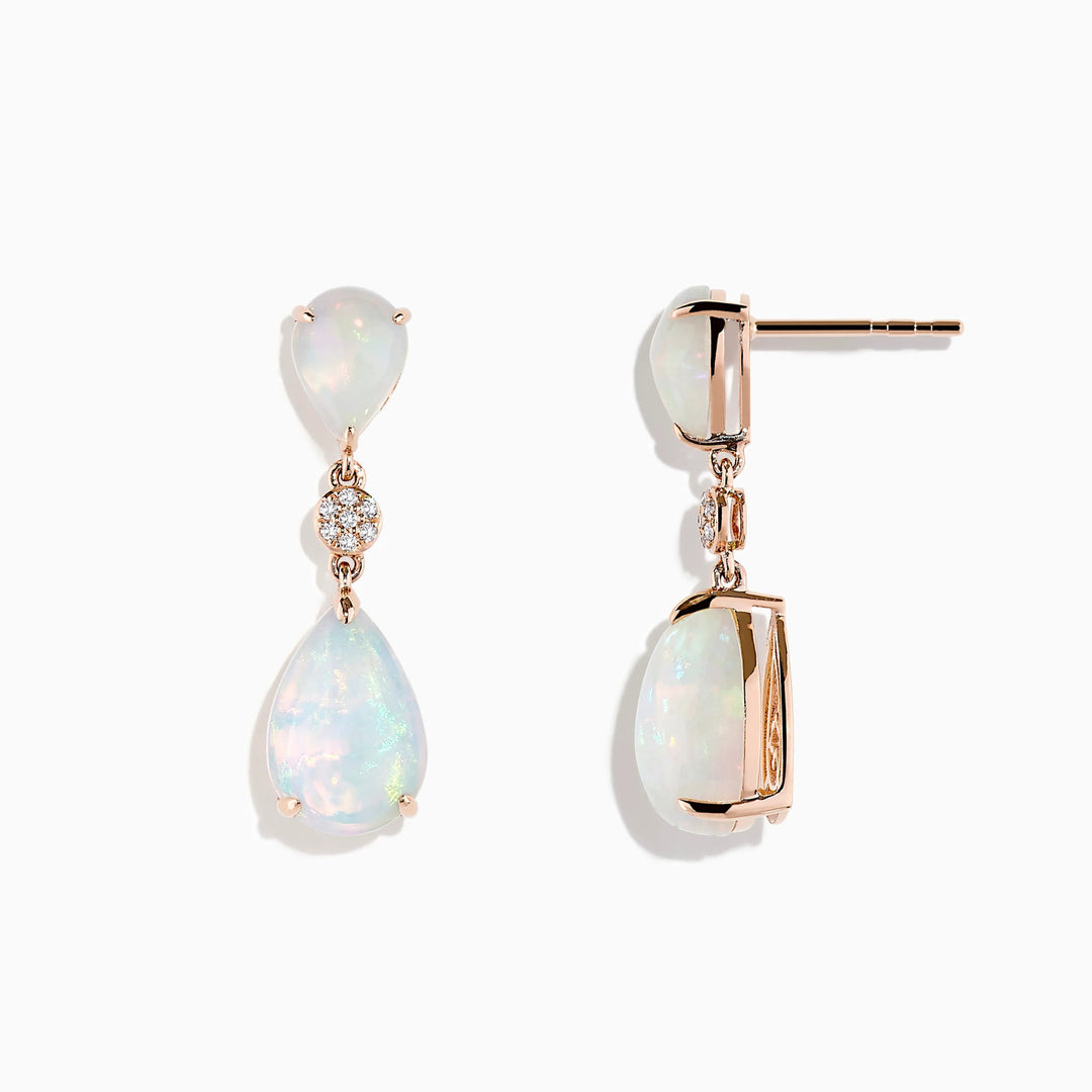 Eliza - Opal Earrings - Raphana Jewellery