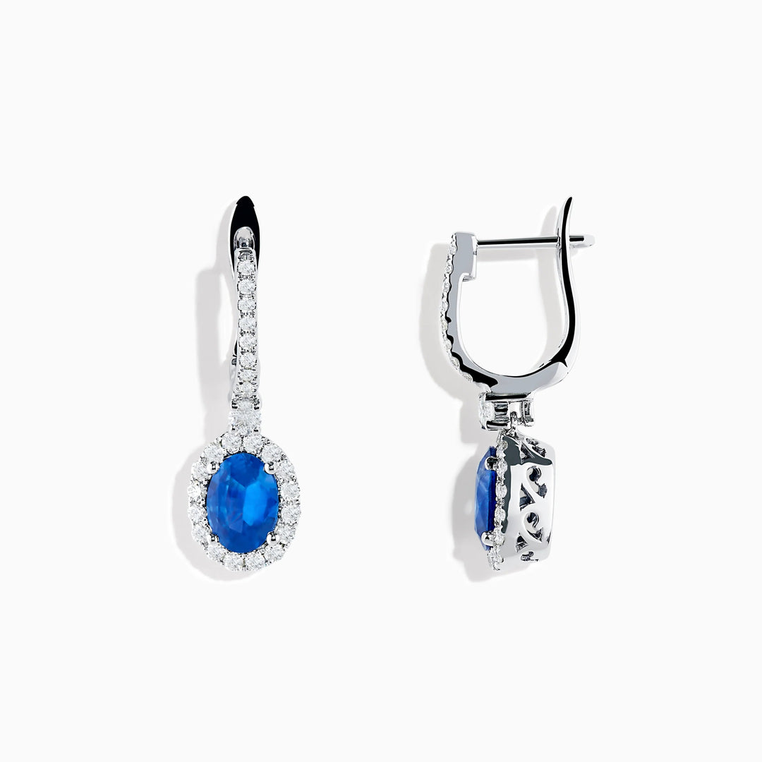 Elsie - Sapphire Earrings - Raphana Jewellery