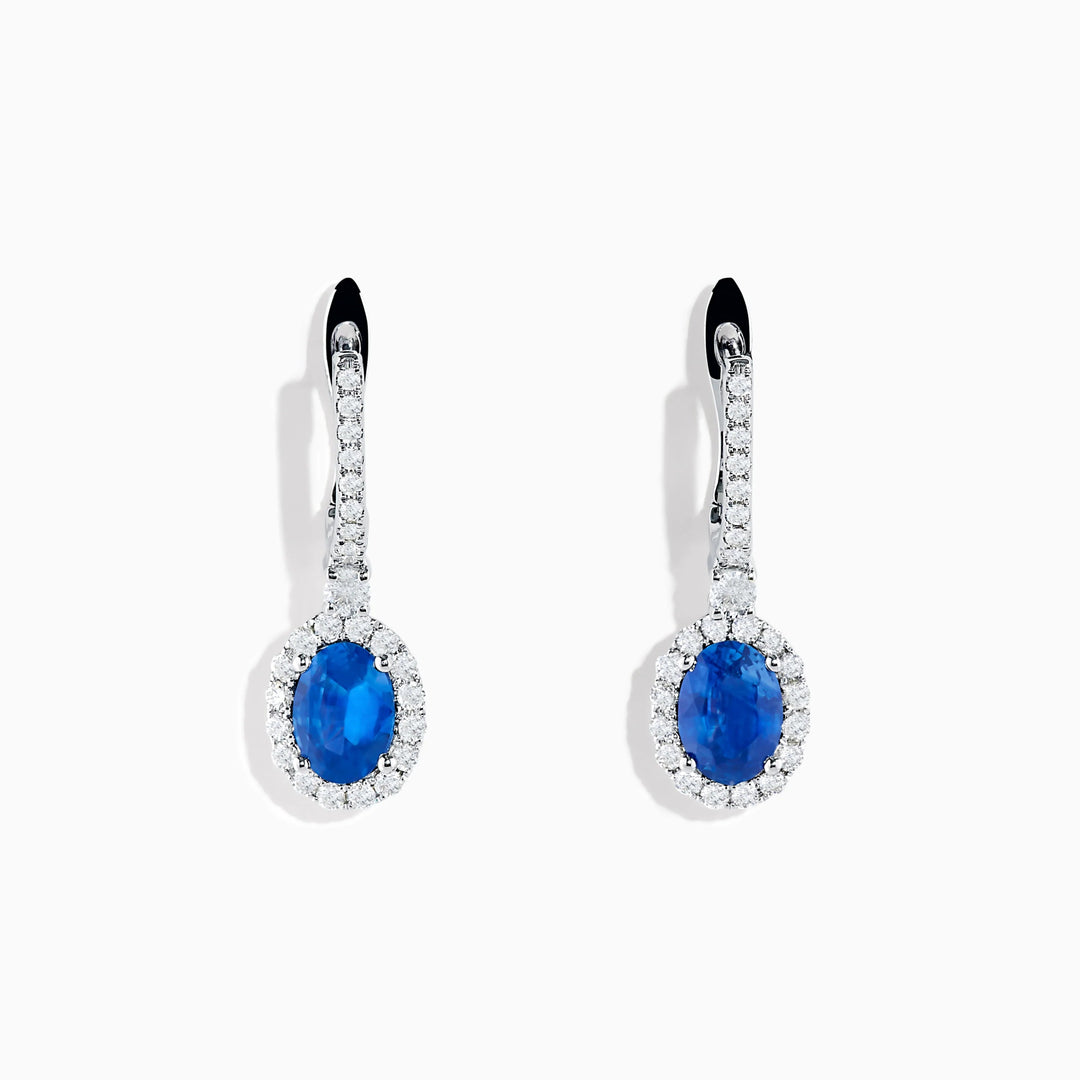 Elsie - Sapphire Earrings - Raphana Jewellery