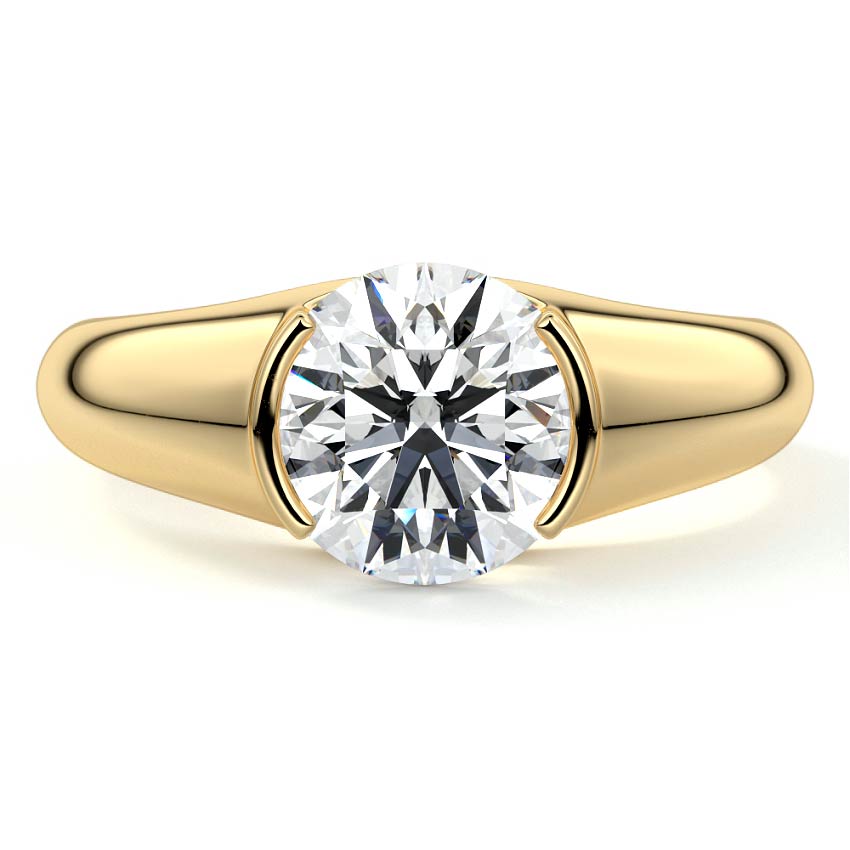 Esme Moissanite Ring - Raphana Jewellery