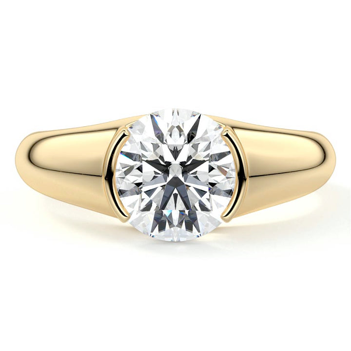 Esme Moissanite Ring - Raphana Jewellery