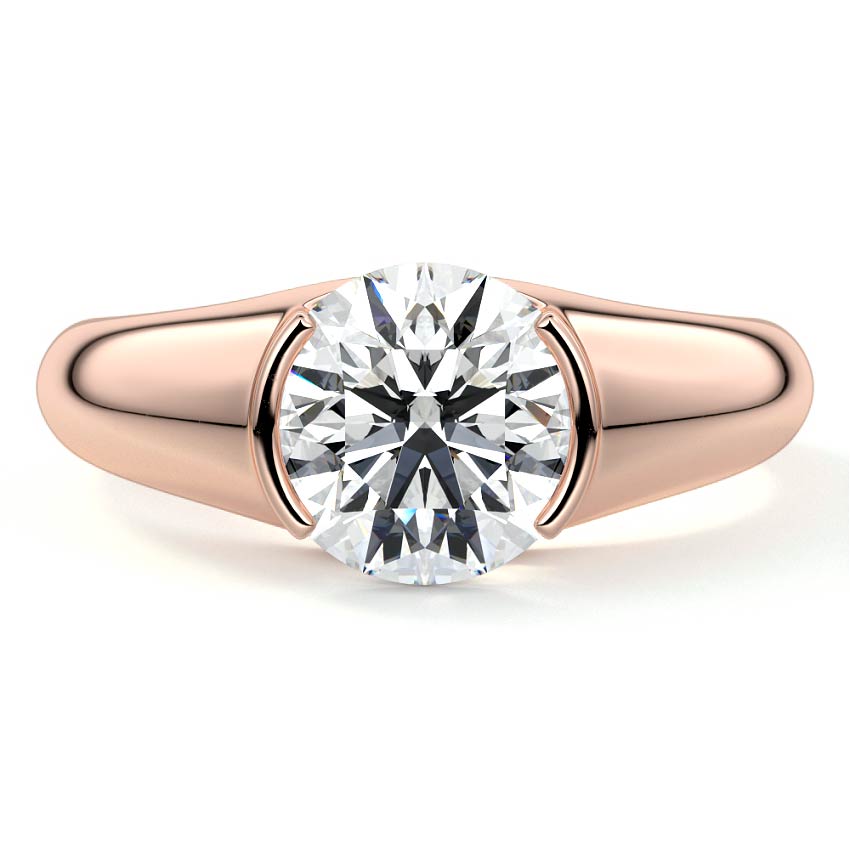 Esme Moissanite Ring - Raphana Jewellery