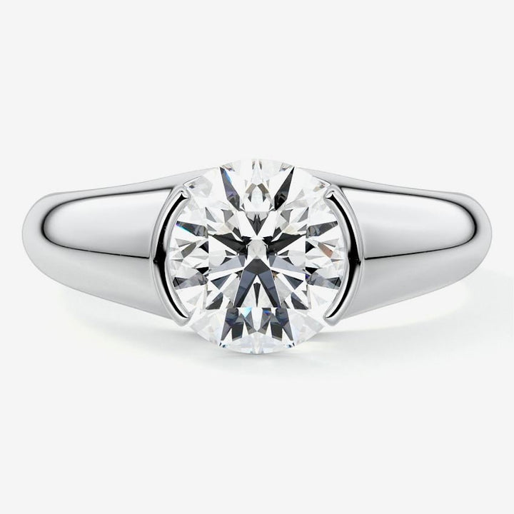 Esme Moissanite Ring - Raphana Jewellery