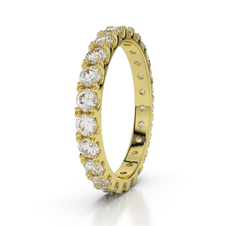 Eternity Wedding Band - Lab Grown - Raphana Jewellery