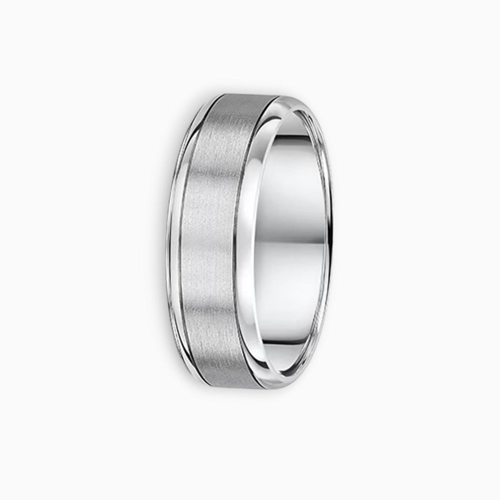 Felix - Men's Titanium Wedding Band 6mm - Raphana Jewellery