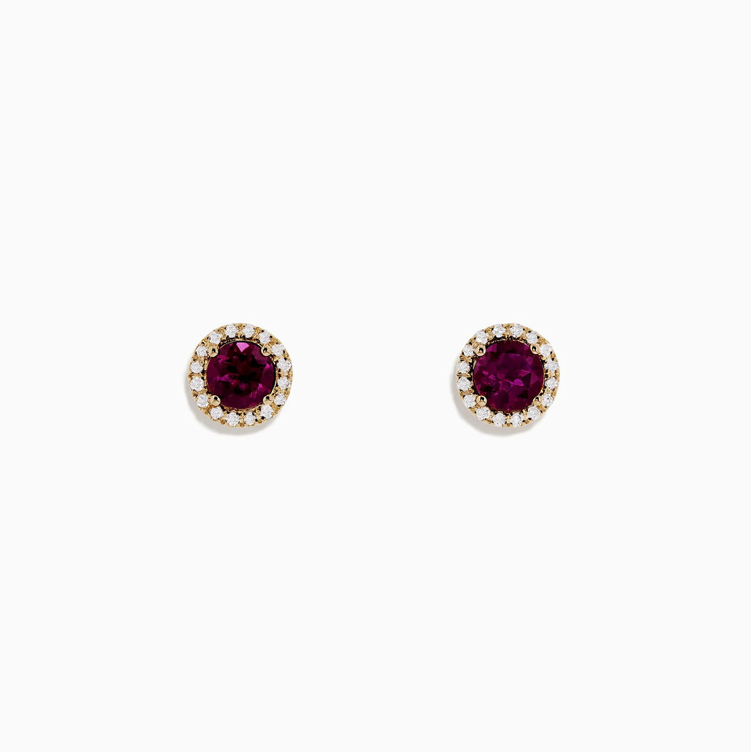 Isabel - Garnet Earrings - Raphana Jewellery