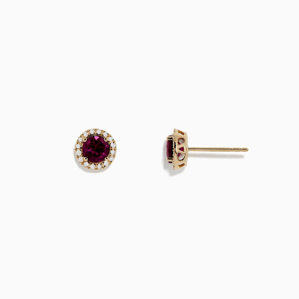 Isabel - Garnet Earrings - Raphana Jewellery