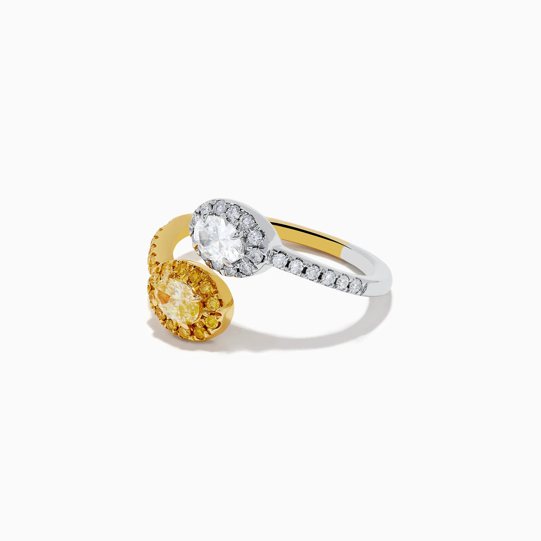 Josie - Yellow Diamond Ring - Raphana Jewellery