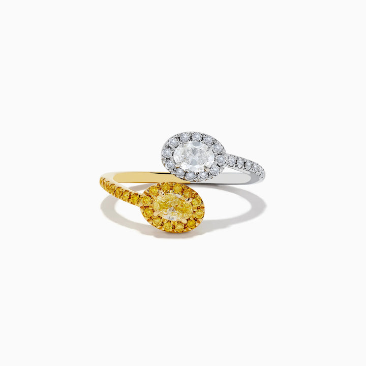 Josie - Yellow Diamond Ring - Raphana Jewellery