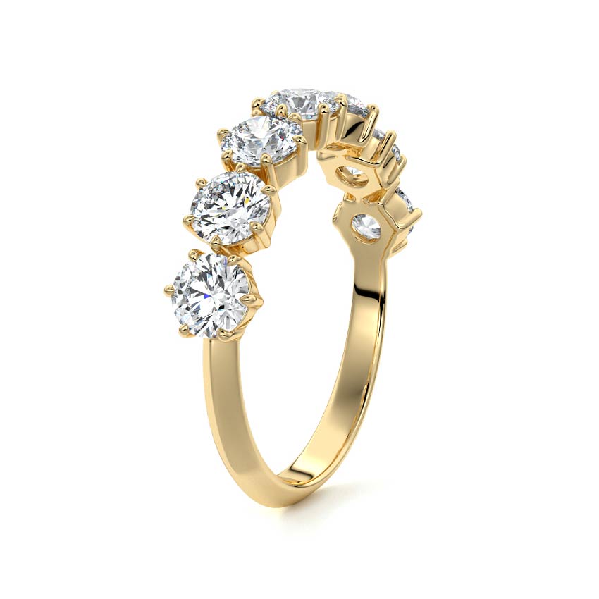 Leila - Moissanite - Raphana Jewellery