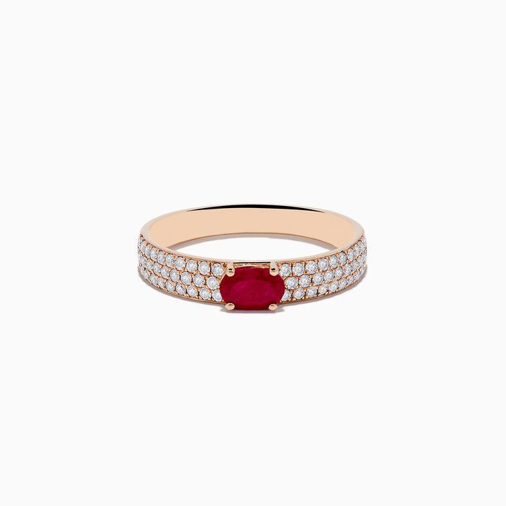 Lola - Ruby Ring - Raphana Jewellery