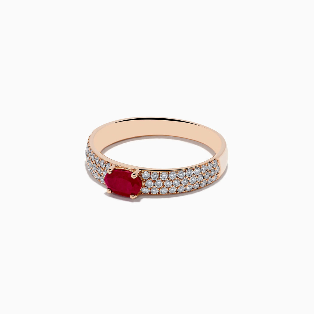 Lola - Ruby Ring - Raphana Jewellery