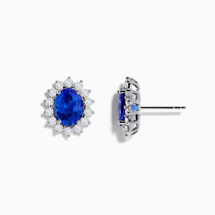 Lucy - Tanzanite Earrings - Raphana Jewellery