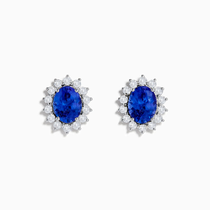 Lucy - Tanzanite Earrings - Raphana Jewellery