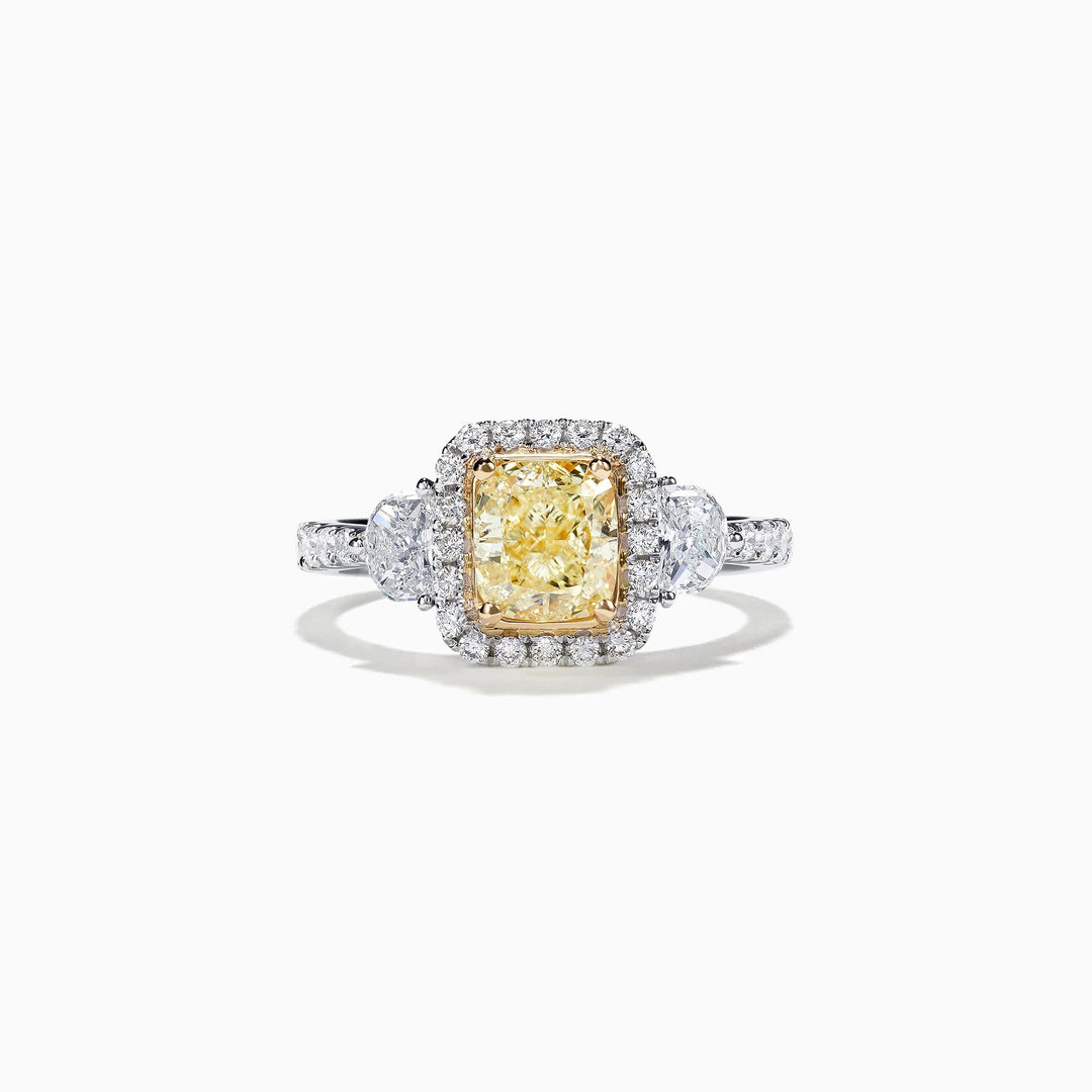 Marley - Yellow Diamond Ring - Raphana Jewellery