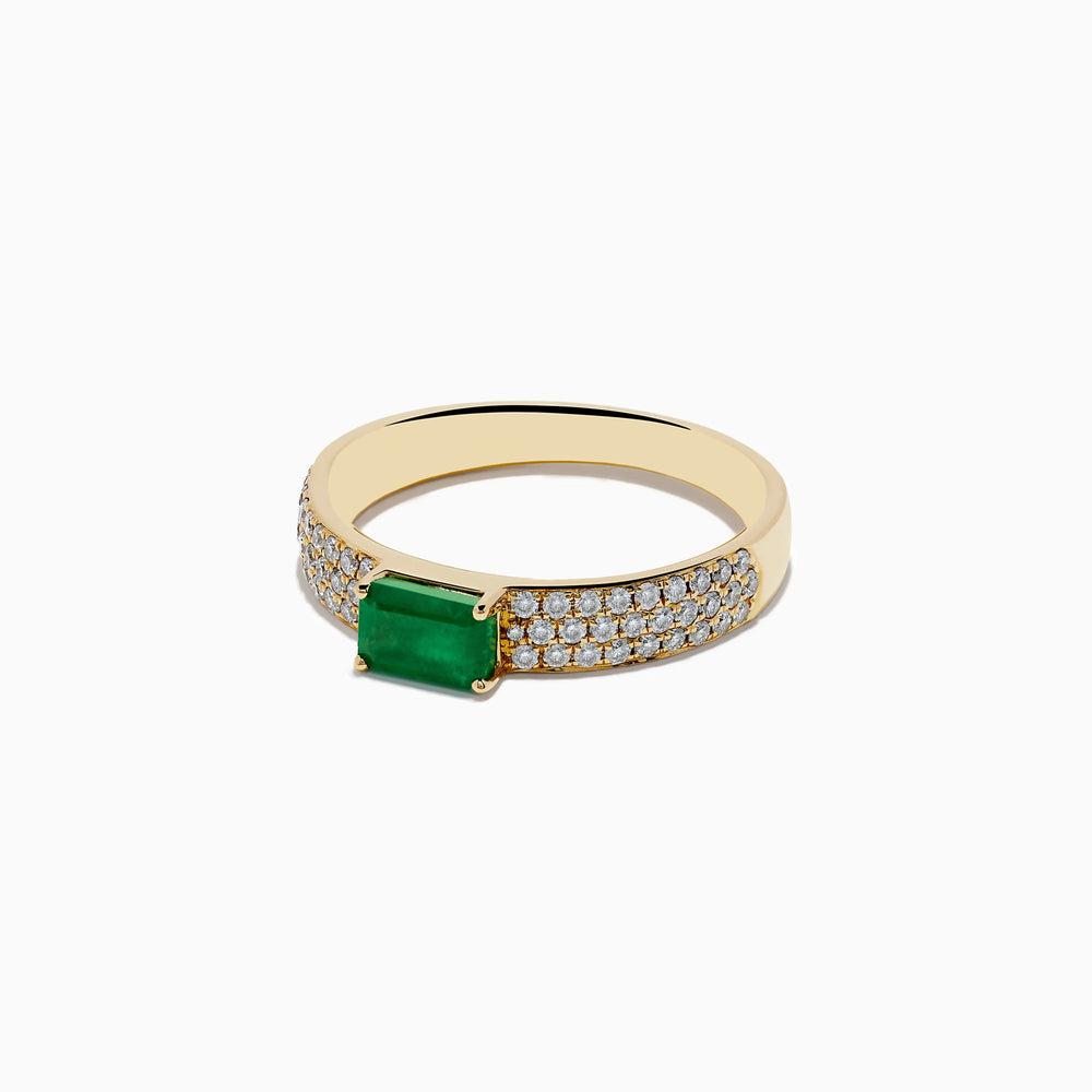 Mirian - Emerald Ring - Raphana Jewellery