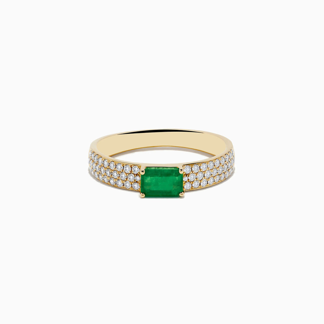 Mirian - Emerald Ring - Raphana Jewellery