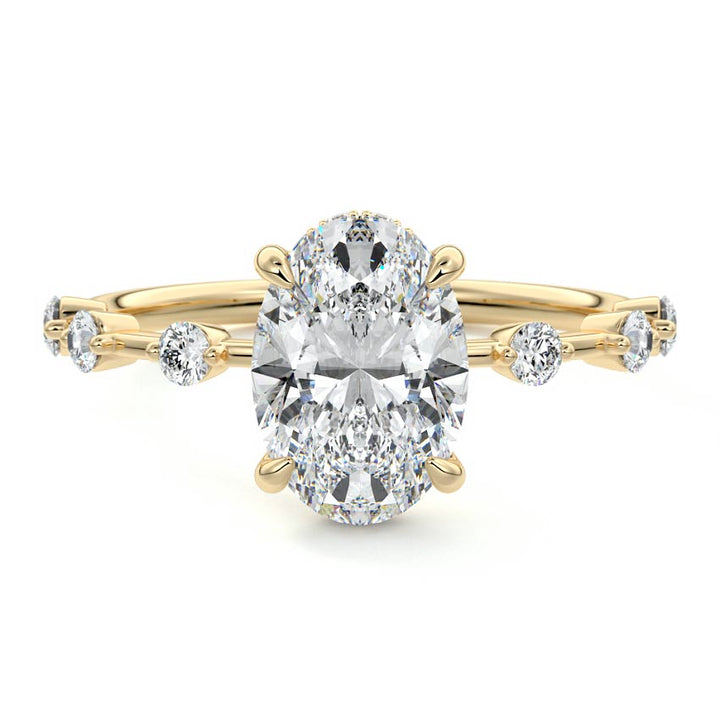 Nova Moissanite Ring - Raphana Jewellery