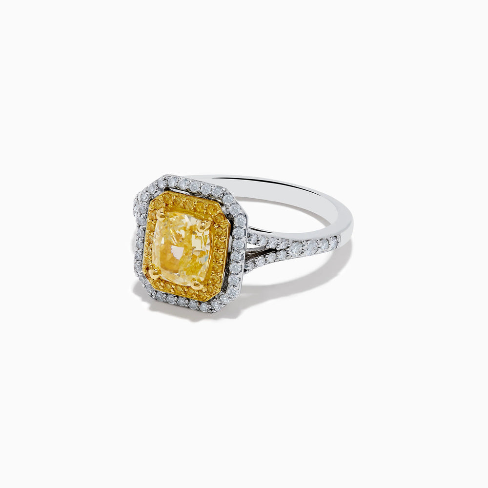 Paige - Yellow Diamond Ring - Raphana Jewellery