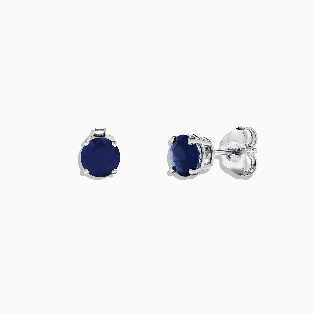 Poppy - Sapphire Earrings - Raphana Jewellery