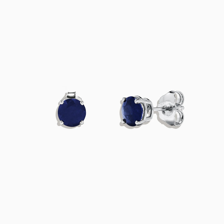 Poppy - Sapphire Earrings - Raphana Jewellery