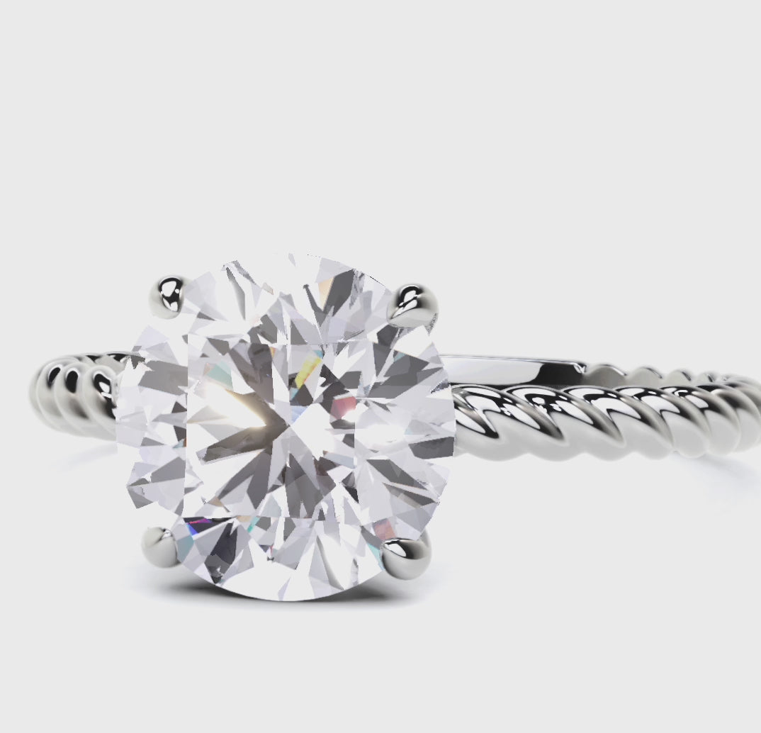 Polly - Moissanite