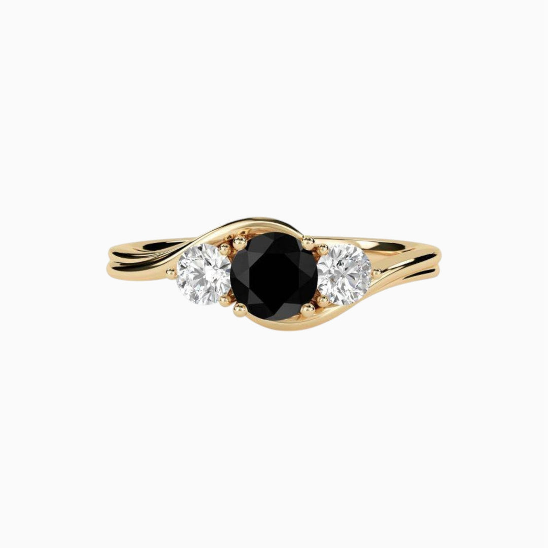 Shay - Black Diamond - Raphana Jewellery