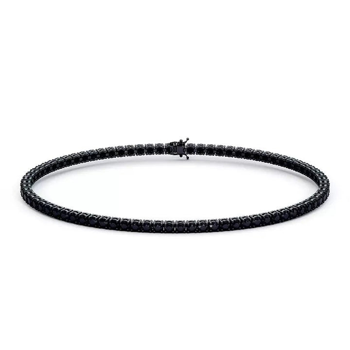 Tennis Bracelet - Black Diamond - Raphana Jewellery