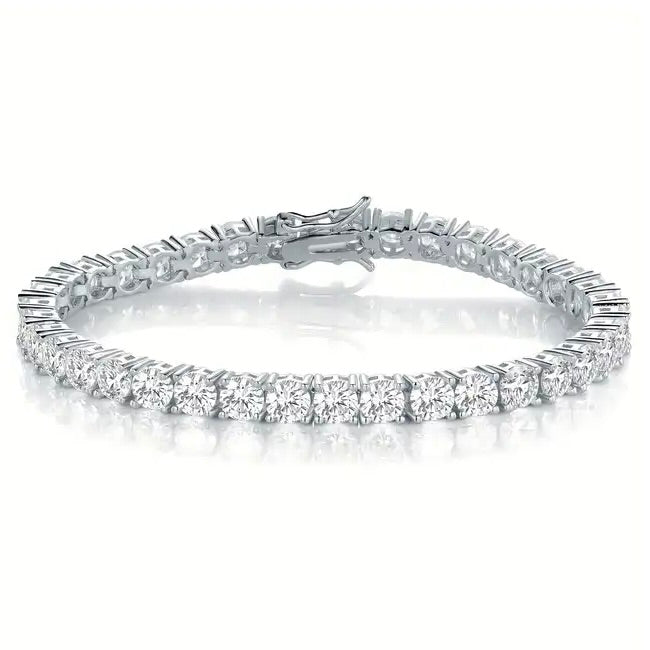 Tennis Bracelet - Natural Diamond - Raphana Jewellery