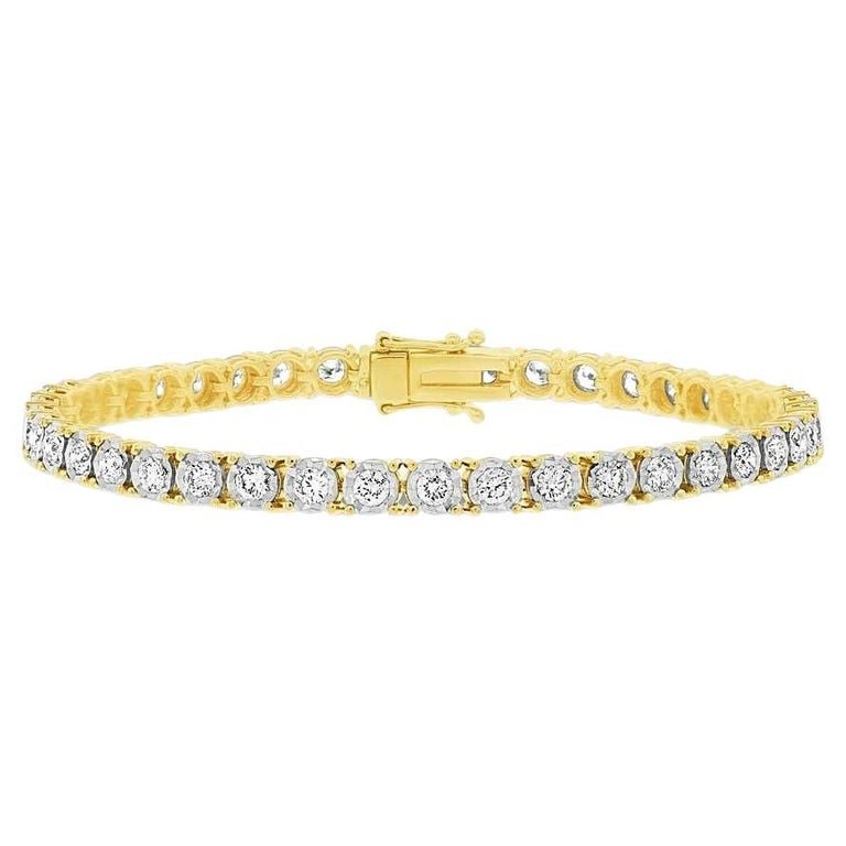 Tennis Bracelet - Natural Diamond - Raphana Jewellery