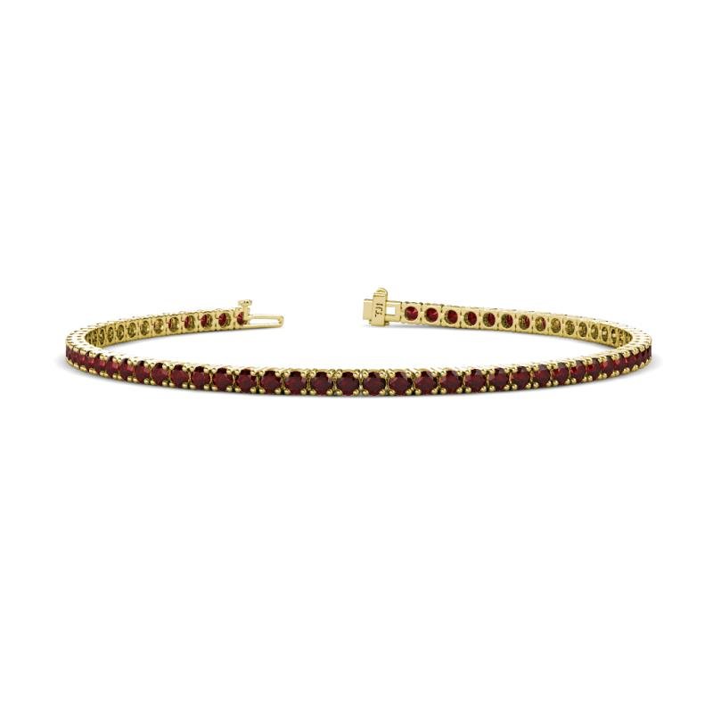 Tennis Bracelet - Ruby - Raphana Jewellery