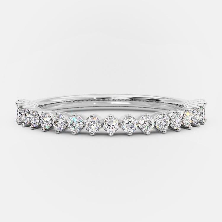 Walker Hill Unique Moissanite Wedding Bands 