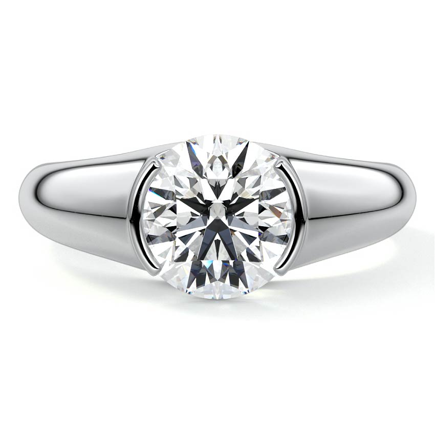 1.5 CT Redonda Solitaire Engagement Ring - Raphana Jewellery