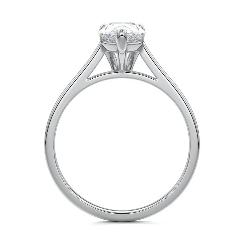 1.5CT Amanda Pear Solitaire Moissanite Ring - Raphana Jewellery