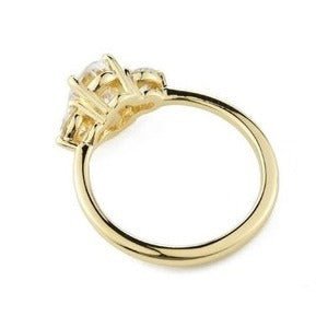 2 Carat Alora 3 Stone Engagement Ring - Raphana Jewellery