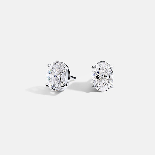 Houston Diamond District 1 Carat Solitaire Diamond Stud Earrings Round  India | Ubuy