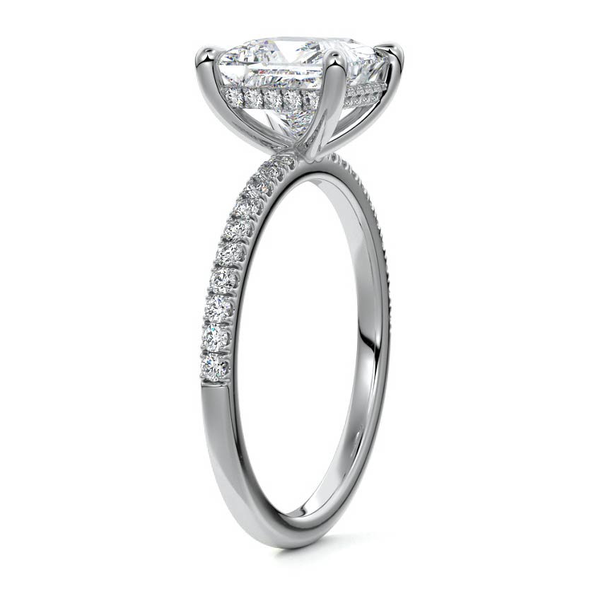 Georgina 1.5CT Princess Cut Engagement Ring - Raphana Jewellery