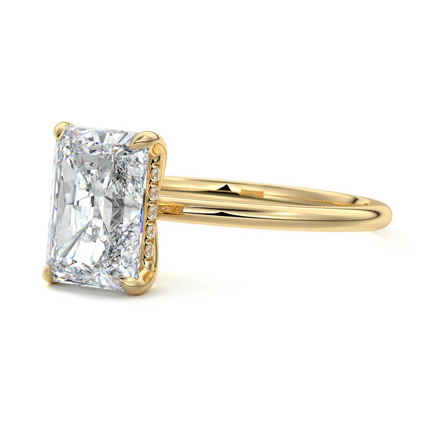 Julia 1.75 Carat D Colour Diamond Ring 18K - Raphana Jewellery