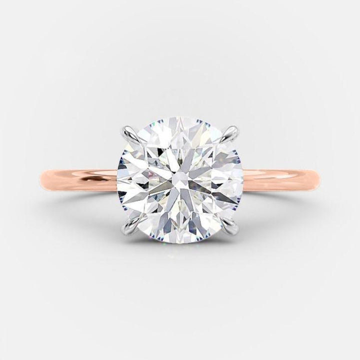 Magnolia Solitaire Engagement Ring - Raphana Jewellery