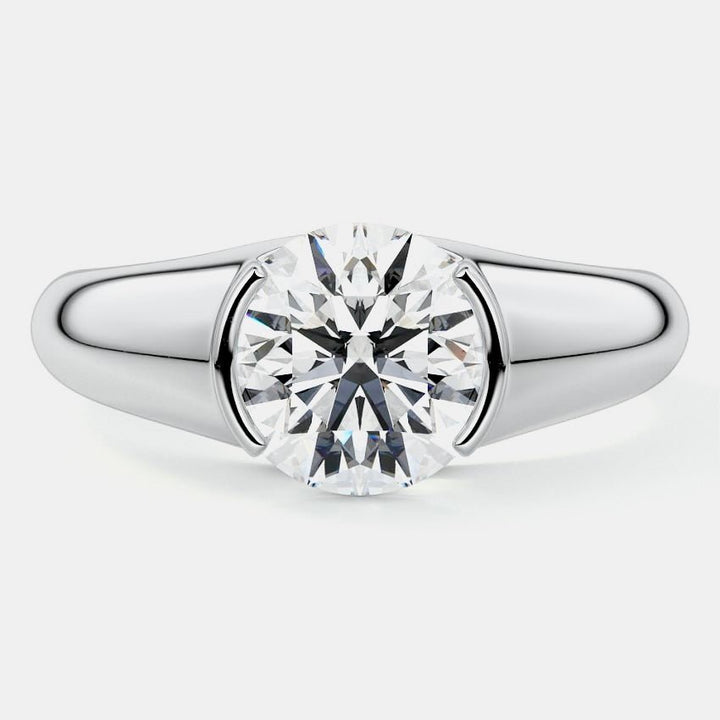 Noelle Solitaire Engagement Ring - Raphana Jewellery